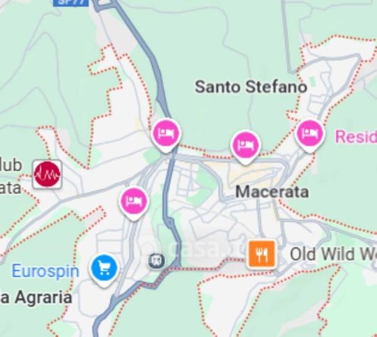 Terreno agricolo in commerciale in Strada Provinciale 77