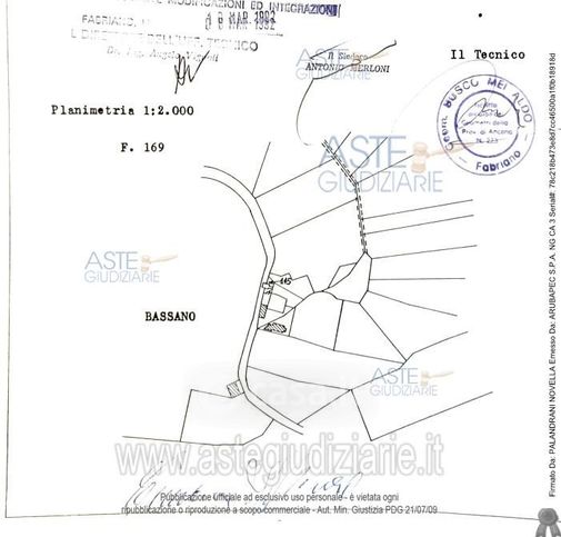 Terreno agricolo in commerciale in Frazione Argignano