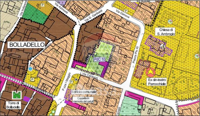 Terreno edificabile in residenziale in Via G. Carducci 1