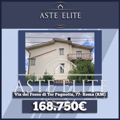 Villetta a schiera in residenziale in Via del Fosso di Tor Pagnotta 77