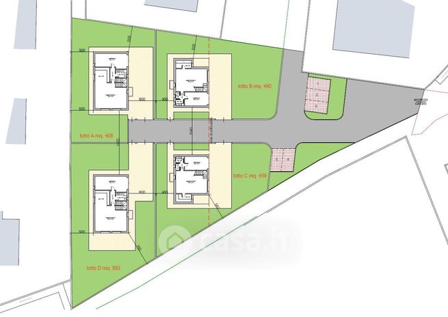 Terreno edificabile in residenziale in Via Ludovico Ariosto