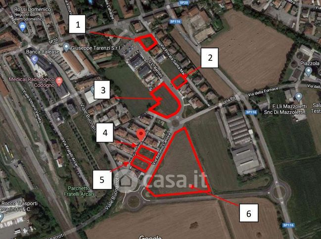 Terreno edificabile in residenziale in Viale Vittorio Veneto
