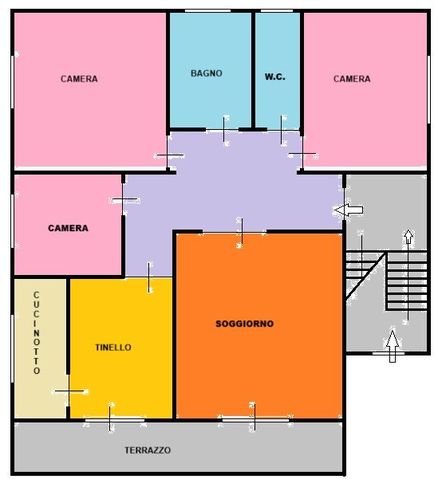 Appartamento in residenziale in Viale Macallè 95