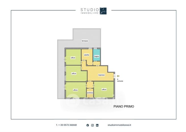 Ufficio in commerciale in 