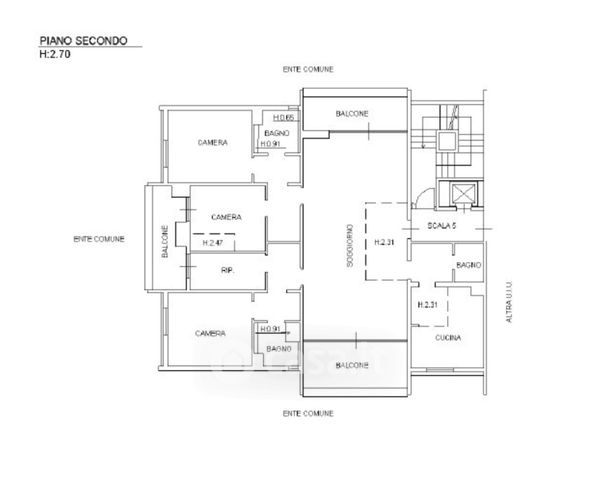Appartamento in residenziale in Via Cristoforo Colombo 1