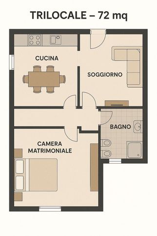 Appartamento in residenziale in Via Porrettana