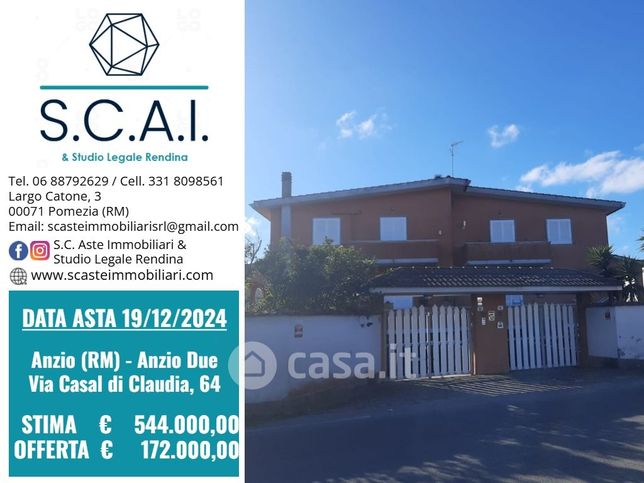 Casa bi/trifamiliare in residenziale in Via Casal di Claudia 64