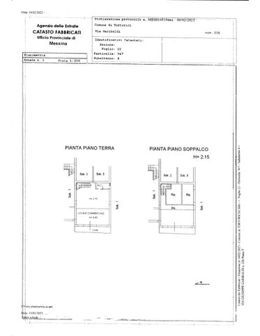 Attivitã /licenza (con o senza mura) in commerciale in Via Giuseppe Garibaldi 226