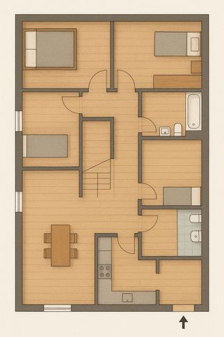 Appartamento in residenziale in Via Enrico Cialdini