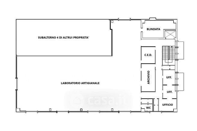 Capannone in commerciale in Via Sant'Antonio