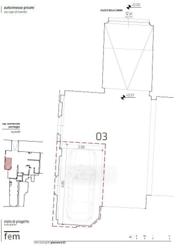 Box/posto auto in residenziale in 