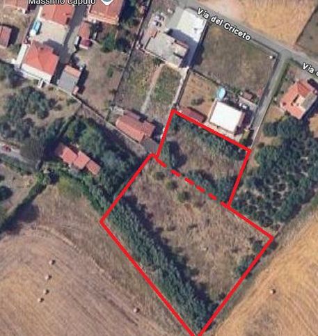 Terreno edificabile in residenziale in Via del Criceto