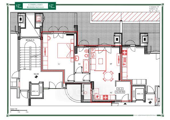 Appartamento in residenziale in Via Crisopoli 38