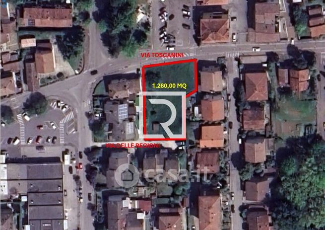 Terreno edificabile in residenziale in Via Arturo Toscanini