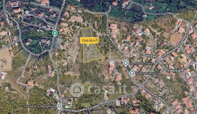 Terreno edificabile in residenziale in Via Duca di Camastra 4
