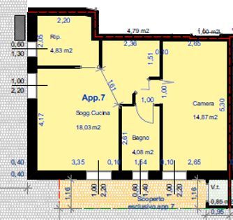 Appartamento in residenziale in Strada Traghete 6