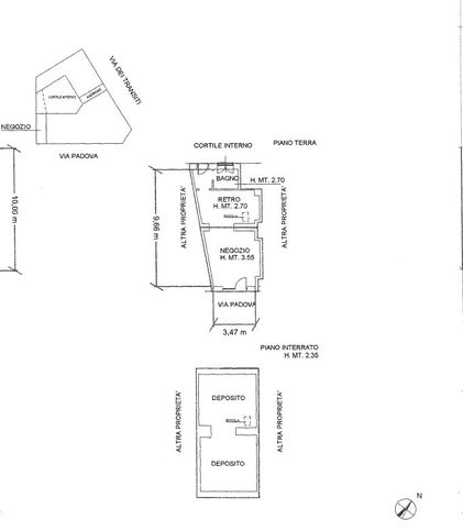 Ufficio in commerciale in Via dei Transiti 1