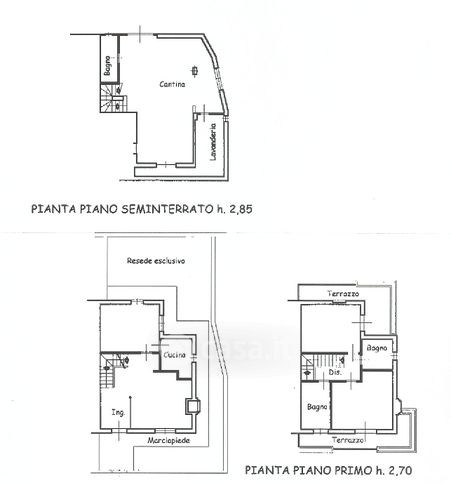 Villetta a schiera in residenziale in Via della Libertà