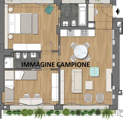 Appartamento in residenziale in Via Giovanni Brancaleone