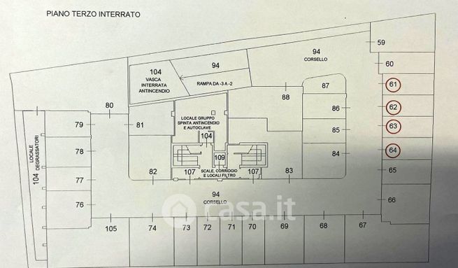 Garage/posto auto in residenziale in Viale Amerigo Vespucci