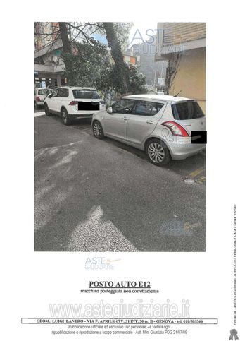 Garage/posto auto in residenziale in Via Luigi Gherzi