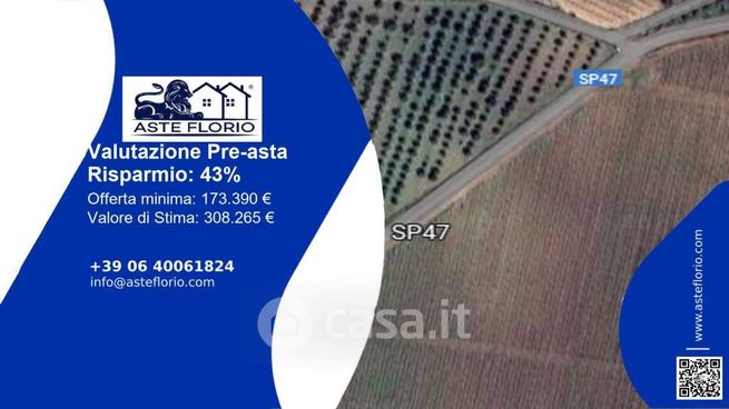 Terreno agricolo in commerciale in Strada Provinciale 47