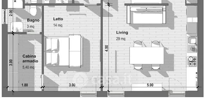 Appartamento in residenziale in Via Guglielmo Marconi