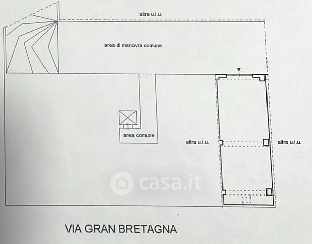 Garage/posto auto in residenziale in Via Gran Bretagna