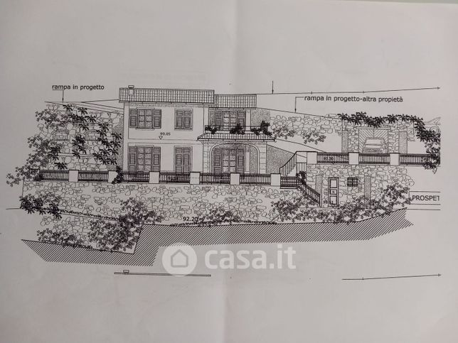 Terreno edificabile in residenziale in Via del Camoglino