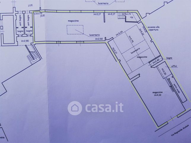 Capannone in commerciale in 