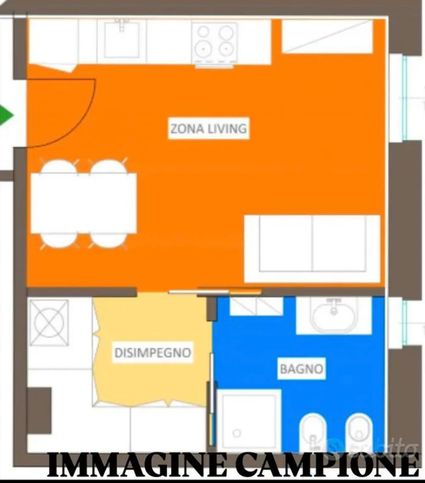 Loft in residenziale in Via Cadibona