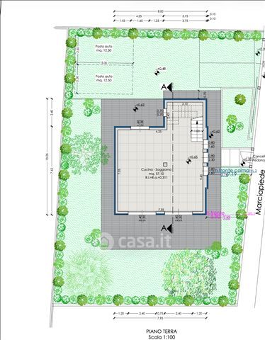 Terreno edificabile in residenziale in Via Girolamo Cardano 15