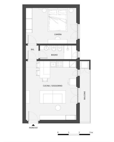 Appartamento in residenziale in Via Felice Cavallotti