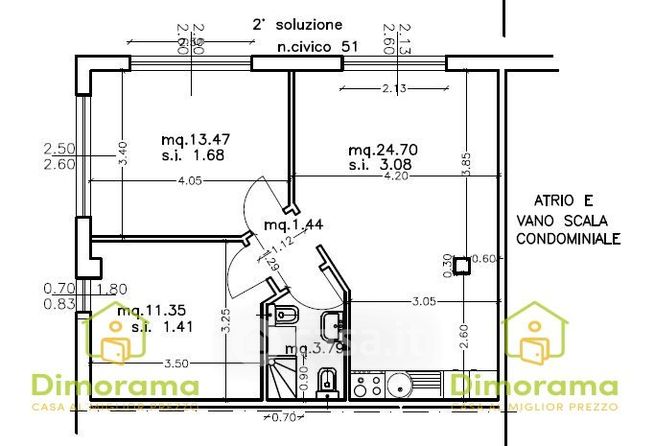 Appartamento in residenziale in Via Mentana