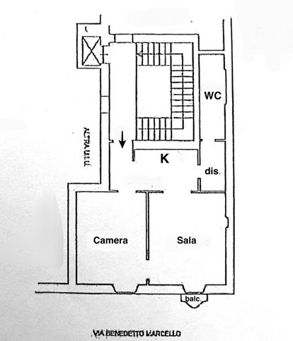 Appartamento in residenziale in Via Benedetto Marcello 30