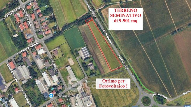 Terreno agricolo in commerciale in Via Parabiago
