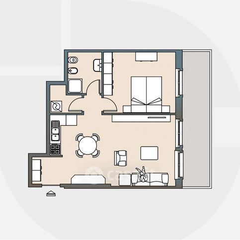 Appartamento in residenziale in Via Porsenna