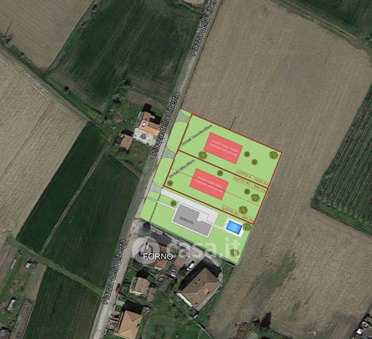 Terreno edificabile in residenziale in Piazza della Libertà