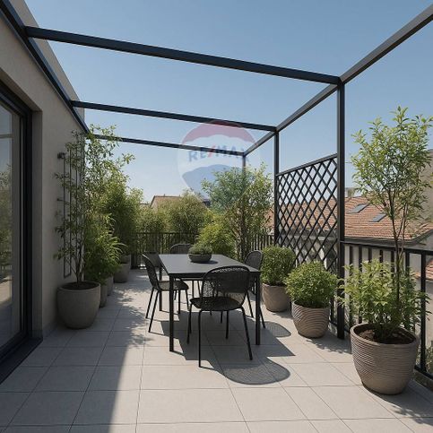 Attico/mansarda in residenziale in Via Popoli Uniti 24