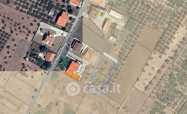 Terreno edificabile in residenziale in Contrada Villa Andreoli