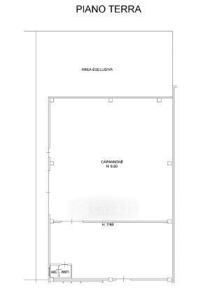 Capannone in commerciale in 