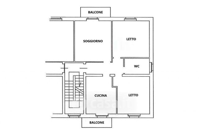 Appartamento in residenziale in Via Cerreto 3