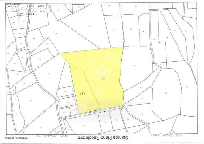 Terreno agricolo in commerciale in Strada della Lacca