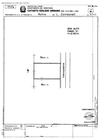 Garage/posto auto in residenziale in Via Luigi Zambarelli