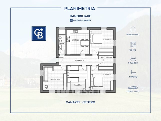 Appartamento in residenziale in Via Pareda