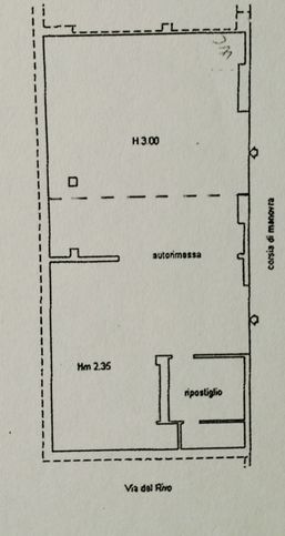 Garage/posto auto in residenziale in Via del Mandorlo