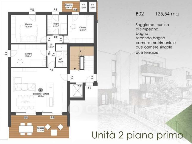 Appartamento in residenziale in Via Olivera