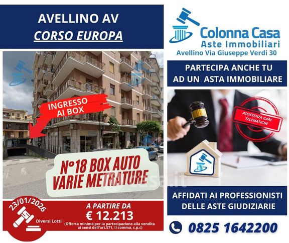 Box/posto auto in residenziale in Corso Europa