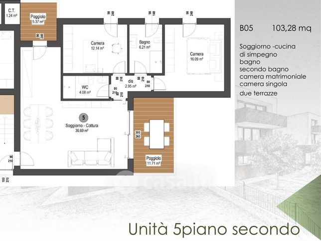 Appartamento in residenziale in Via Olivera