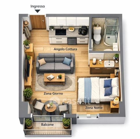 Appartamento in residenziale in Via Cavour